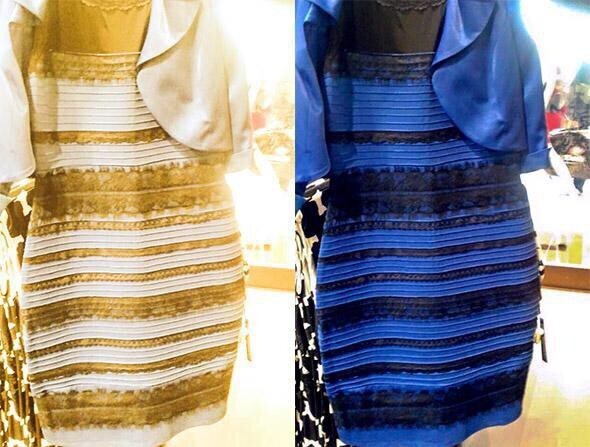 Какого цвета платье?