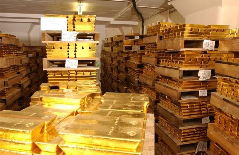 Золотовалютные резервы России достигли максимума за последние 20 лет