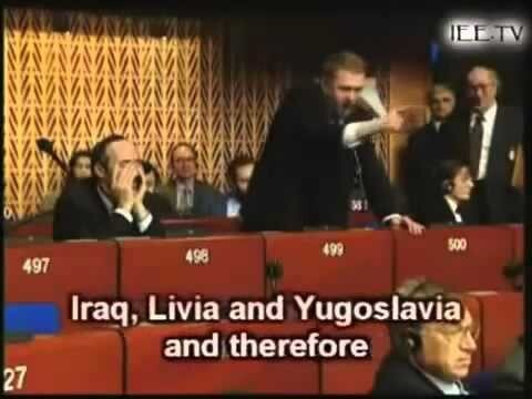 Выступление Жириновского в ПАСЕ в 1999 