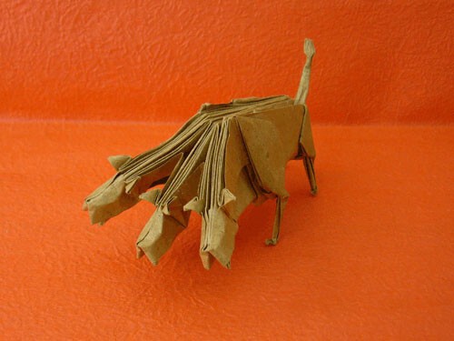 Искусство оригами Адама Трэна 