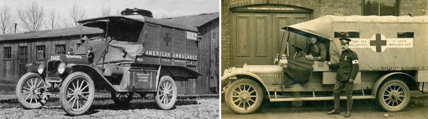 Скорая медицинская помощь. История в автомобилях