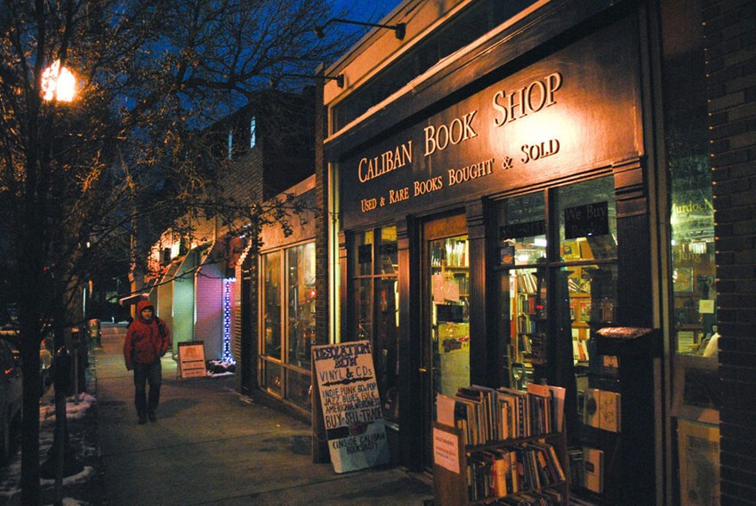 23. В Caliban Book Shop такой огромный выбор книг, что вы проведете здесь целый день
