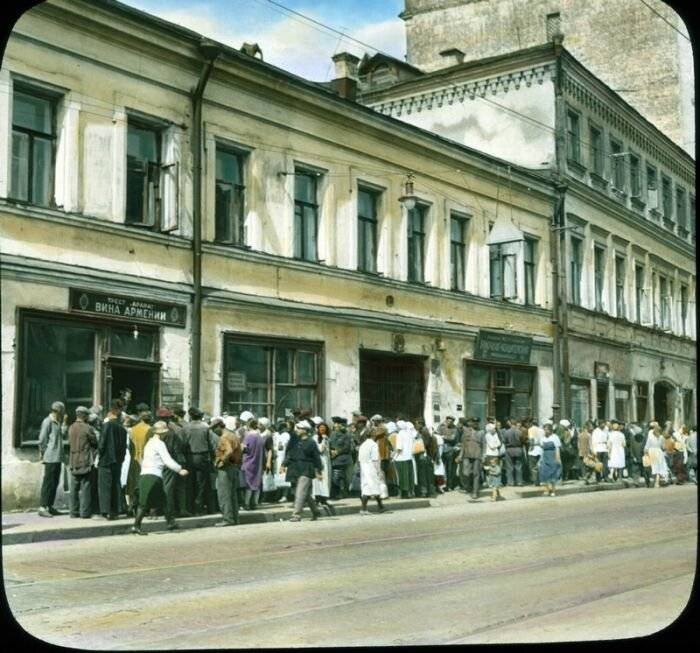 Редчайшие снимки Москвы 1931 года в цвете