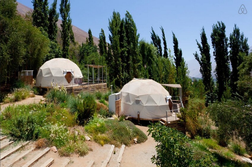 9. Астрономический отель «ElquiDomos» Пайгуано, Кокимбо, Чили