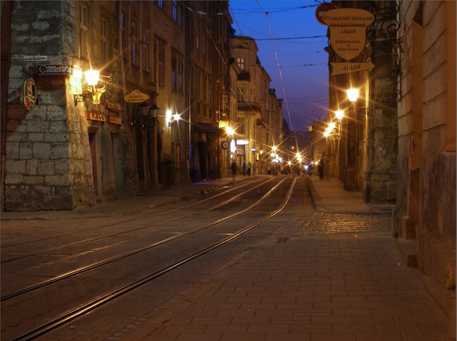 Ночные улицы городов