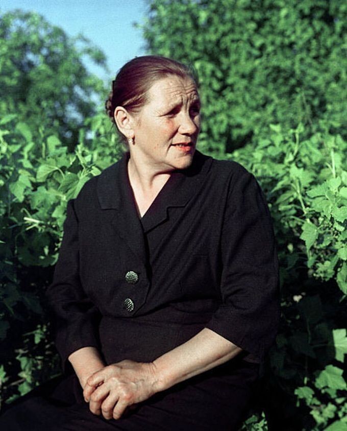 Мать Юрия Гагарина - Анна Тимофеевна Матвеева