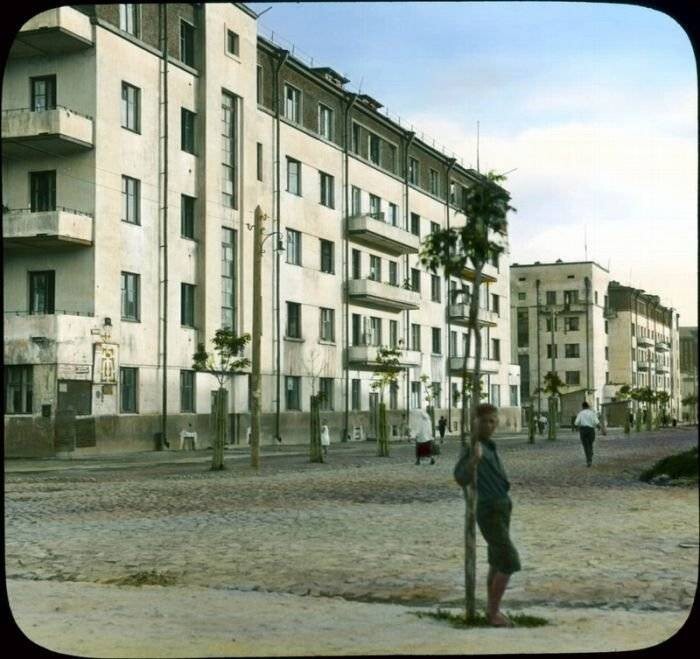 Старые фотографии в цвете 1931