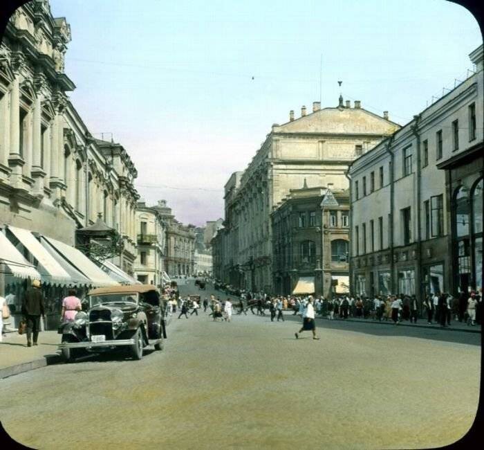 Старые фотографии в цвете 1931