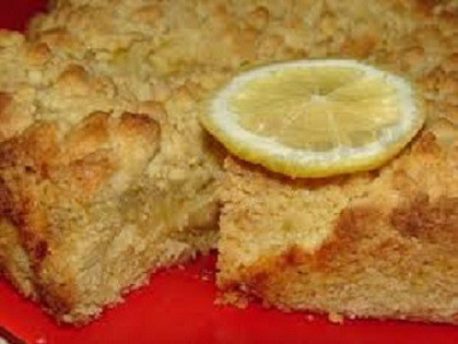Вкусный пирог с лимоном