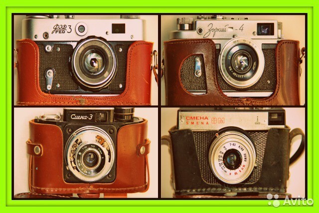 Вспоминая советские фотоаппараты
