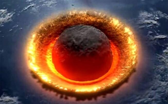 Что произойдет с Землей, если в неё врежется гигантский астероид
