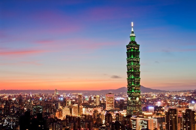 19 место. Тайбэй, Тайвань: 6,6 млн международных туристов