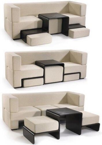 Мебель-трансформер. 15 крутых идей для минимальных квадратов