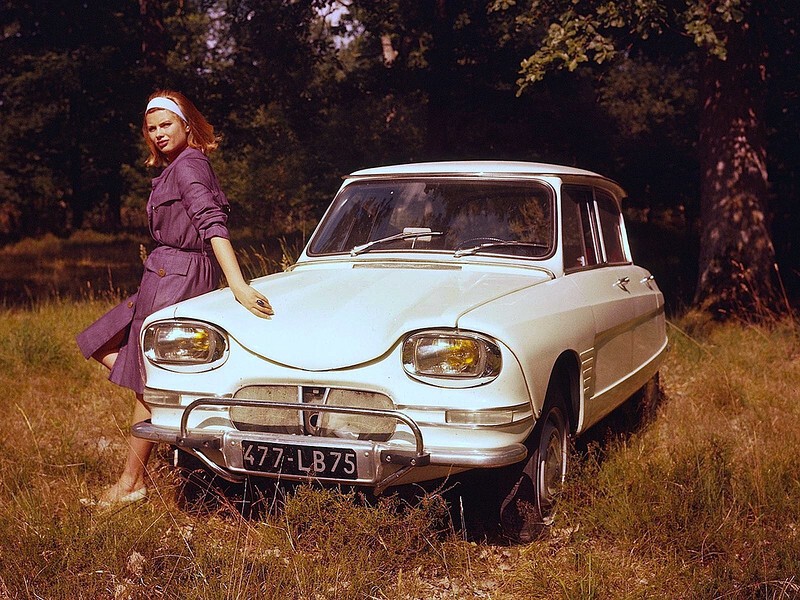 Рекламные фотографии автомобиля Citroën Ami 6