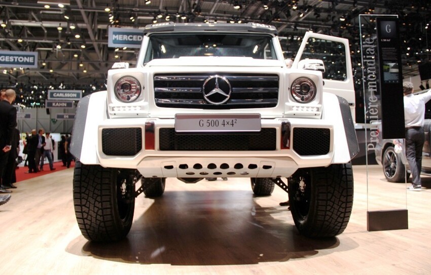 Mercedes-Benz G 500 4x4 "В квадрате"