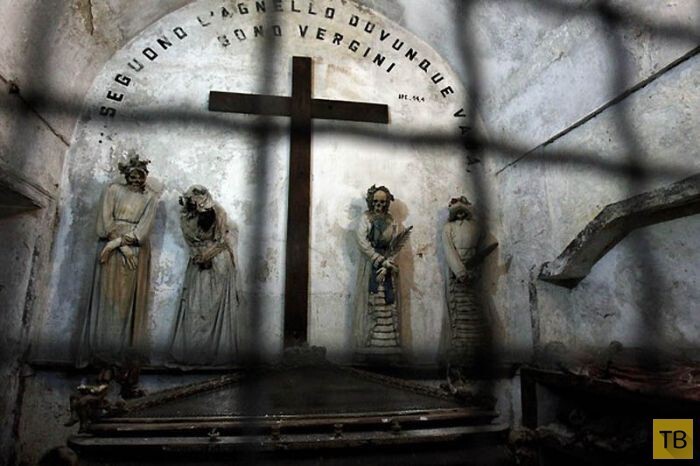 Необычное кладбище в Палермо