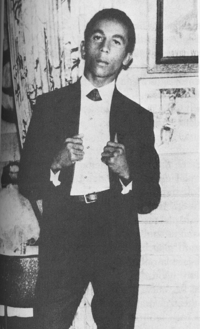 20. Боб Марли, тогда еще участник группы The Wailers, 1965