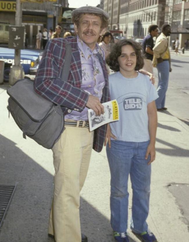 14. Джерри Стиллер и его сын Бен, поездка в Нью-Йорк, 1978