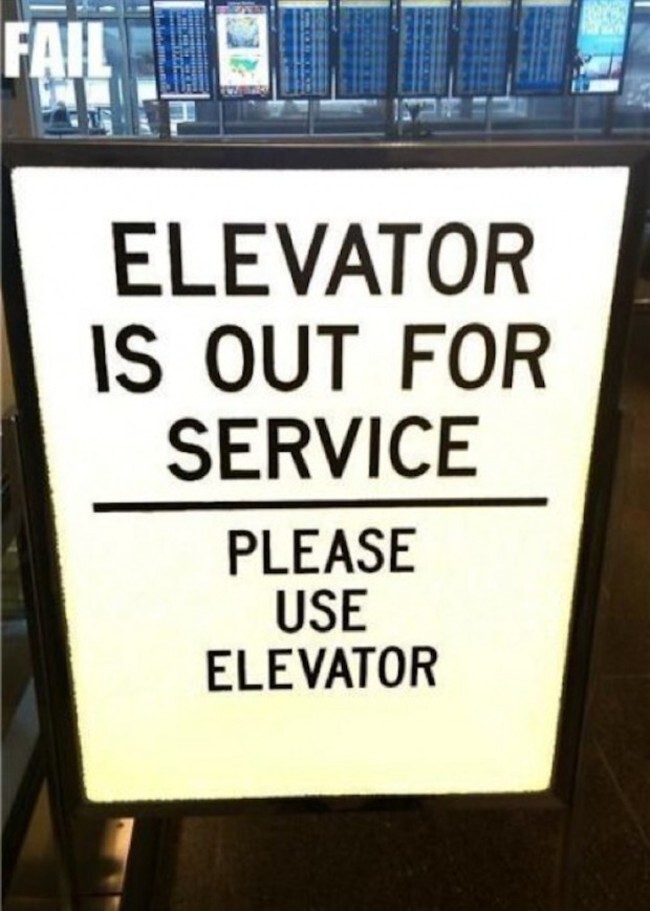 Лифт не работает. Пожалуйста, воспользуйтесь лифтом