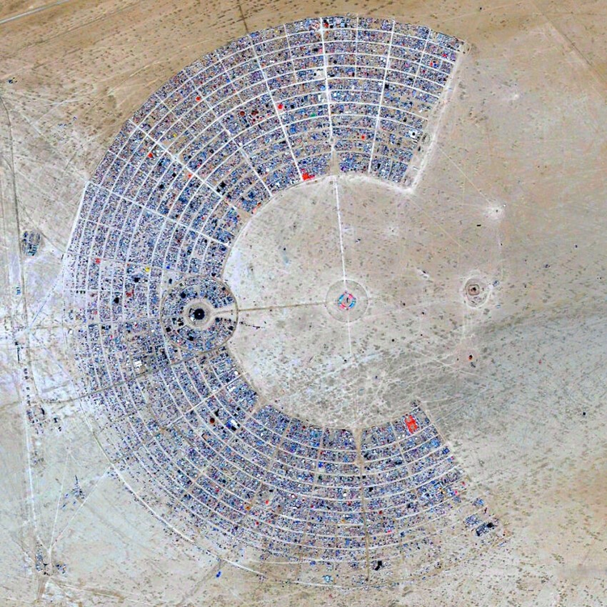 12. Фестиваль «Burning Man», Невада, США