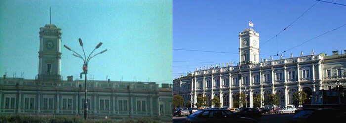 «Невероятные приключения итальянцев в России»: сравнение архитектуры 