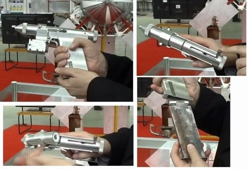 Лазерный пистолет для советских космонавтов