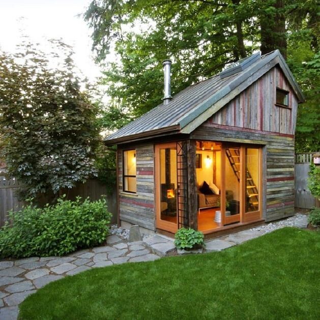 15 самых маленьких деревянных домиков на 6 сотках
