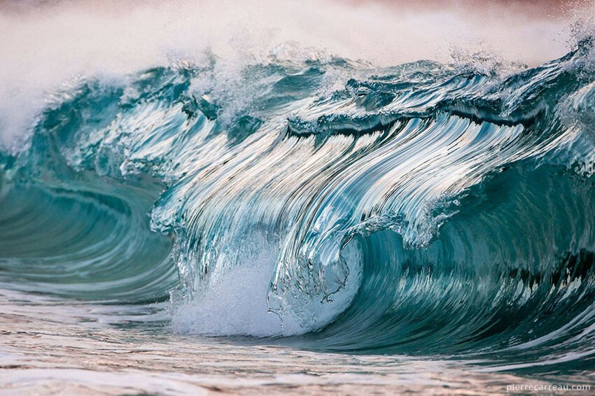 Волны океана, застывшие во времени 