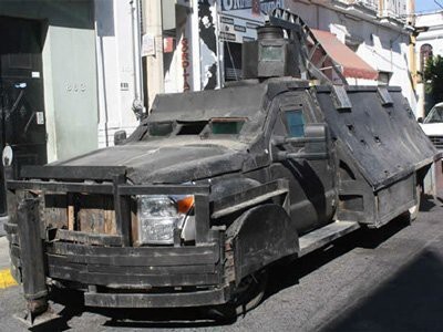 Невероятные нарко-танки мексиканских картелей