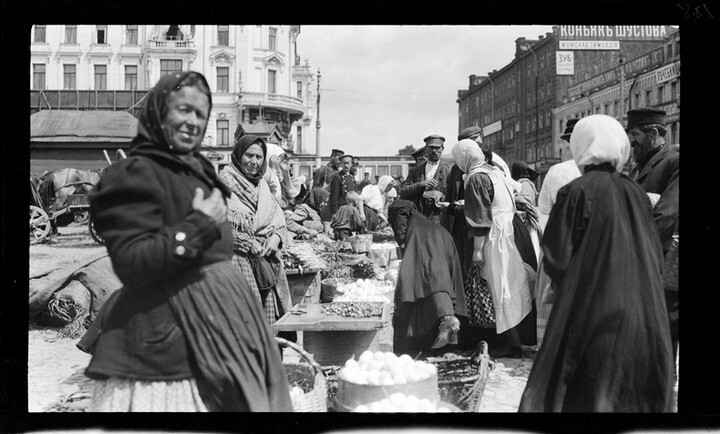 В продолжение темы ретро фотографий. Москва 1909 год