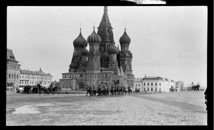 В продолжение темы ретро фотографий. Москва 1909 год