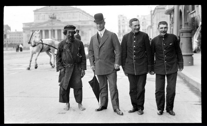 В продолжение темы ретро фотографий. Москва 1909 год