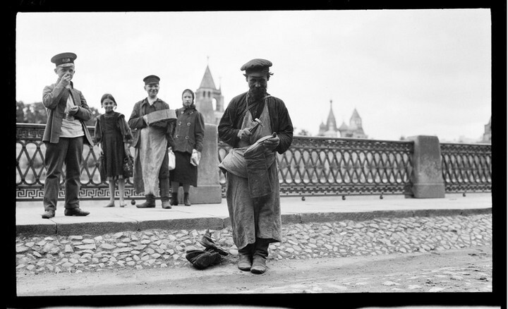 В продолжение темы ретро фотографий. Москва 1909 год