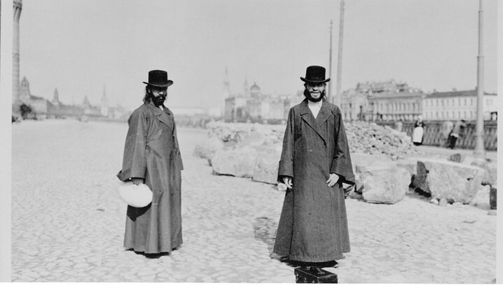 В продолжение темы ретро фотографий. Москва 1909 год