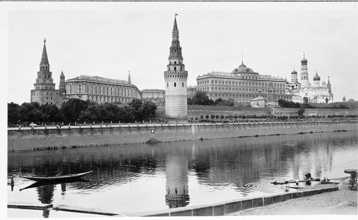 В продолжение темы ретро фотографий. Москва 1909 год