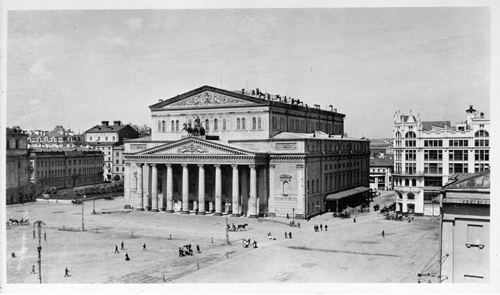 В продолжение темы ретро фотографий. Москва 1909 год