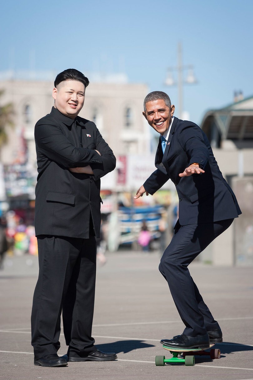 Ким Чен Ын в гостях у Обамы