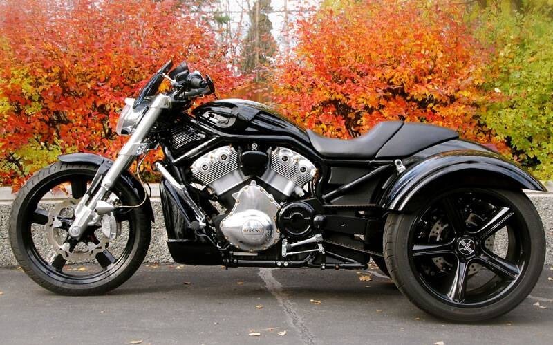 Трайк на базе V-ROD Harley-Davidson