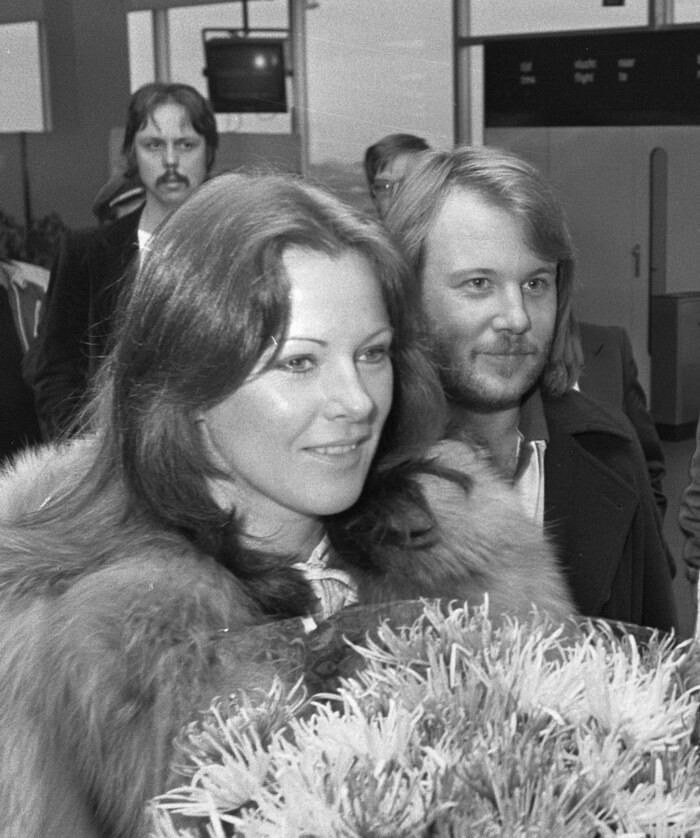 Бенни и Фрида в 1976 году