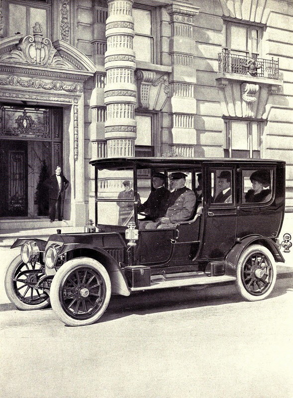 Автомобили американцев начала ХХ-го столетия