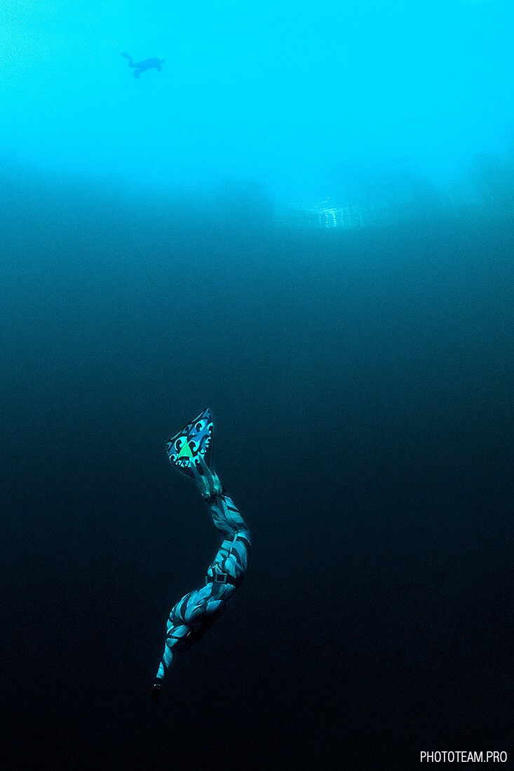 Удивительный мир фотографий Виктора Лягушкина под водой и в пещерах 