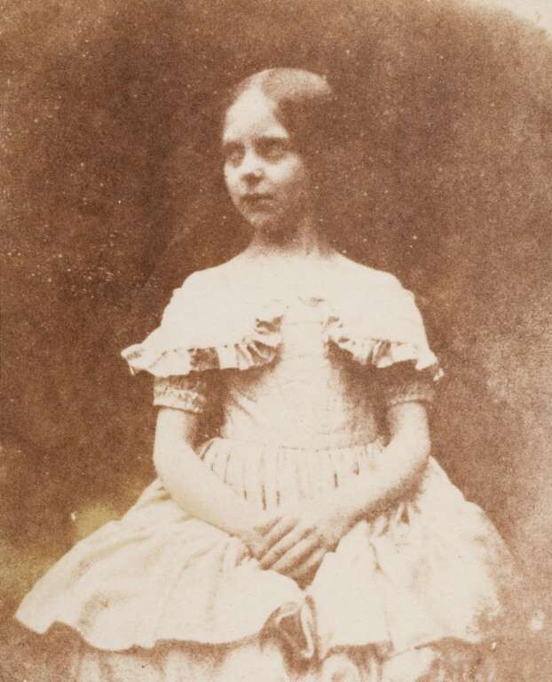 4. Дочь фотографа, Ela Theresa Talbot, 1843-1844 год.