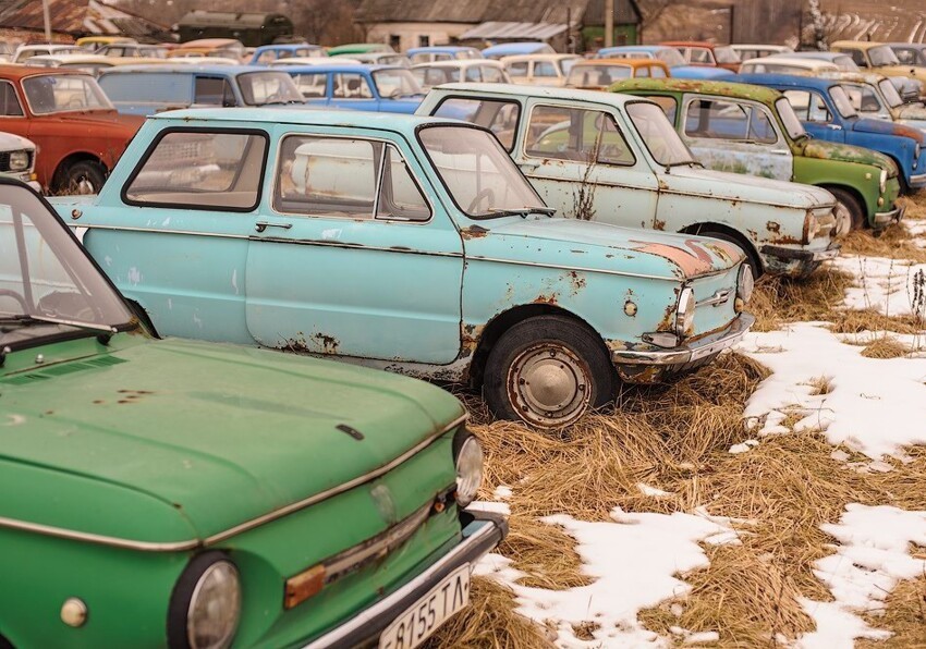 Полураспад.Собрание автомобильной техники в Черноусово