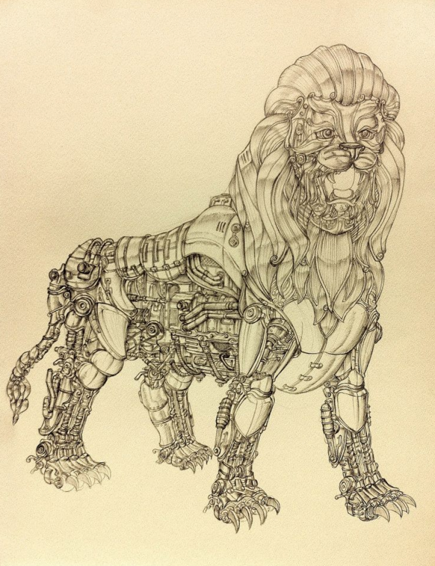 Железный лев