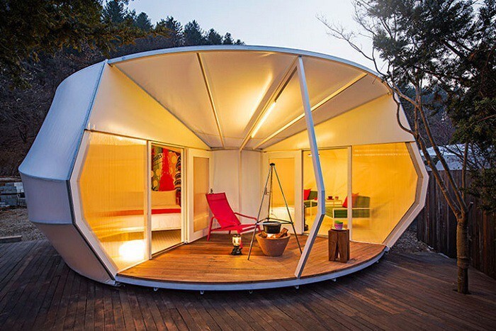  Glamping: эффектные и комфортные походные палатки 