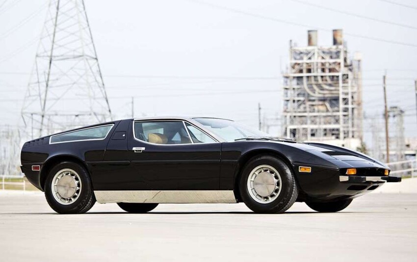 21. Maserati Bora 4.9, год выпуска 1974. Ожидаемая цена 220 862 — 271 260 долларов.