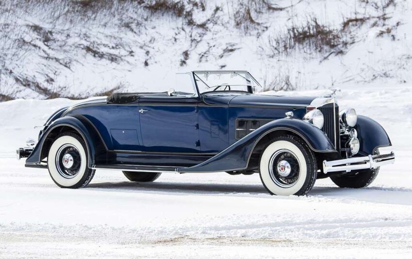 4. Packard Eight 1101 Coupe Roadster, год выпуска 1934. Ожидаемая цена 177 528 — 215 977 долларов. 