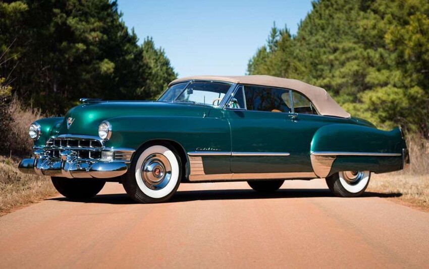 3. Cadillac Series 62 Convertible Coupe, год выпуска 1949. Ожидаемая цена 107 996 — 127 228 долларов.