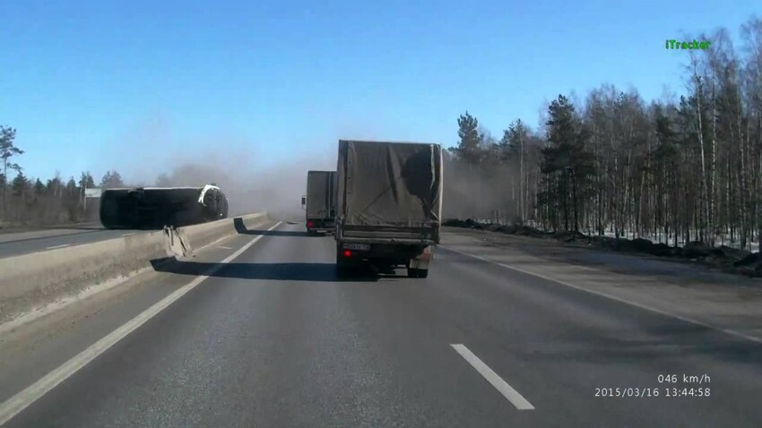 Водитель автобуса уснул за рулем - ДТП под Нижним Новгородом  