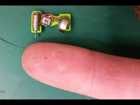 Самая маленькая дрель в мире напечатанная на 3D-принтере 